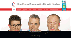 Desktop Screenshot of gefaesschirurgie-muenchen.net